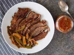 Loaded with melt in your mouth, tender flank steak, lime juice, garlic the flank steak is tender and flavorful, while the lime juice brings a bright acidic flair to compliment it. Fajita Flank Steak In The Instant Pot Cosmopolitan Cornbread