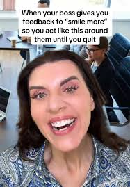 What to Do If Your Boss Tells You to Smile More