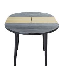 Plateau d'une dimension de minimum 270 x 100 cm. Table A Manger Extensible Ovale 6 8 Personnes 140 200 Jagger Maisons Du Monde
