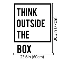 Top 25 think outside the box quotes a z quotes for more information and source, see on this link : New Style Inspirational Motivational Office Think Outside The Box Quotes Wall Decal Art Decor Home Wall Decor Stickers 77x58cm Wall Decor Sticker Decorative Stickersmotivational Office Aliexpress