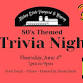80's Themed Trivia Night by Jamie Stem at Bishop Estate