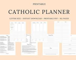 You can print multiple copies of the quarterly calendar as you like, make sure. 2020 2021 Catholic Planner Catholic Liturgical Calendar Etsy Catholic Catholic Liturgical Calendar Planner