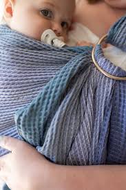 Purple Woven Waffle Ring Sling Baby & Toddler Carrier