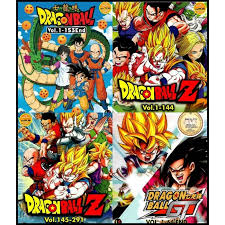 Dragon ball (tv series) season 1. Dvd Dragon Ball Z Gt Collection Full Tv Series 4 Box Sets