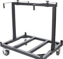 ProX Universal Portable Rolling Dolly - 4 feet x 4 feet/4 feet x 8 feet