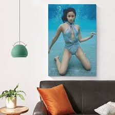 Sexy Actress Alia Bhatt Star Poster 22 Wall Art Canvas Print Poster Home  Bathroom Bedroom Office Living Room Decor Canvas Poster ...
