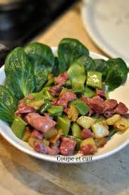 Salade Complete De Gesiers Pommes De Terre Et Haricots Plats Coupe Et Cuit Recettes De Cuisine Gesier Recette De Salade Composee