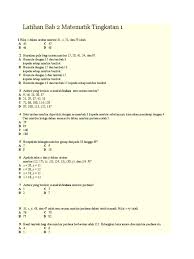 Modul topikal matematik tingkatan 2 module mathematics topical form 2. Latihan Matematik Tingkatan 5 Bab 1 Pdf