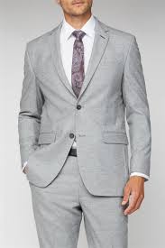 Navy regular fit stretch tonic suit. Alexandre Of England Men S Grey Stretch Suit Suit Direct