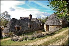 Cabane Hut Du Breuil Perigord France Hut Stone Reizen Frankrijk