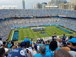 bank of america stadium section 545 home of carolina panthers