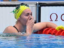 Titmus is participating in her first olympic games at 20 years old. 0 Pkwdy9p7 Xsm