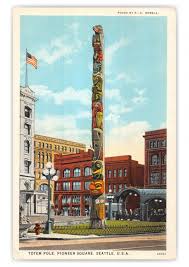 They show up in our awareness when the time is right, gifting to us a gentle reminder that we are connected us to their divine energy and can call upon it to achieve our highest and best life. Seattle Washington Totem Pole Pioneer Sqaure Vintage Grusskarten Echte Postkarten Online Versenden