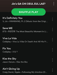 Is this what most of the army's think? Bts Jin Updates On Twitter Jin S Playlist On Spotify Let S Listen Together Jin ì§ ìì§ ë°©íìëë¤ Bts Spotify Https T Co Dgvv6gu1kq Https T Co B9obnvuxqb Twitter