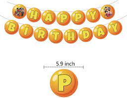 When autocomplete results are available use up and down arrows to review and enter to select. Buy Dragon Ball Z Birthday Party Supplies Party Set Include Happy Birthday Banner Cake Cupcake Toppers 2pcs Aluminum Balloons 18 Latex Balloons For Children Dragon Ball Z Theme
