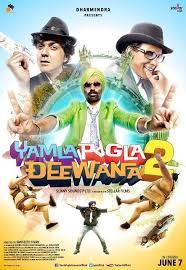 Yamla Pagla Deewana 2 2013 Hindi Bluray 720p 1 1gb X264 New Movie Posters Hindi Movies 2 Movie