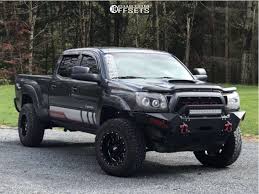 Lifted amount range, front, toyota, each. 2010 Toyota Tacoma Wheel Offset Slightly Aggressive Suspension Lift 3 1070143 Custom Offsets