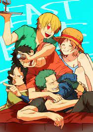 Usopp Zoro Luffy Sanji And Nami One Piece One Piece Anime Manga Anime One Piece One Piece Drawing