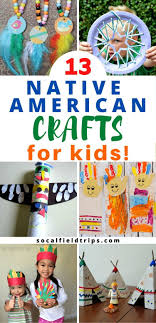 13 Easy Native American Crafts For Kids Native American Crafts Homeschool Crafts American Crafts