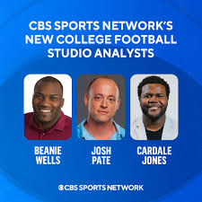 CBS Sports PR on X: We are excited to announce the addition of  @BeanieWells26, @CJ1two and @LateKickJosh to the @CBSSportsNet studio  coverage this season, as theyll rotate in with @KevinCarter_93 and  @dannykanell