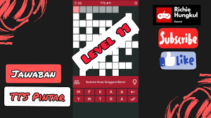 Jawaban Tts Pintar Level 11 Youtube