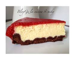 Ricetta cheese cake senza cottura: Cheesecake Senza Glutine Con Gelee Di Fragole La Cucina Di Miky
