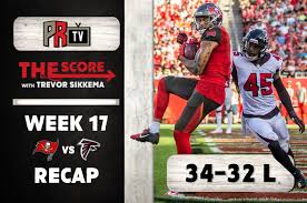 After devonta freeman got them inside the red. The Score Bucs Vs Falcons Pewter Report