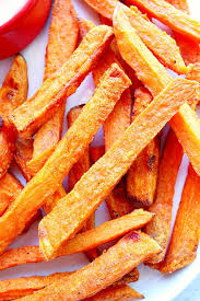 Be sure not to overlap for best results. Crispy Sweet Potato Fries Crunchy Creamy Sweet