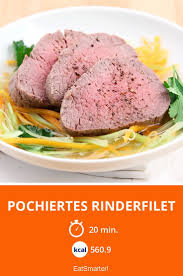 Pochiertes Rinderfilet Rezept Rinderfilet Rezepte Lebensmittel Essen