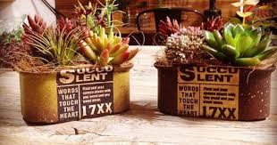 フェイクグリーンの寄せ植え方法 キャンドゥのフラットシールでガーデンピック ガーデンピック フェイクグリーン インテリア リメ缶 作り方