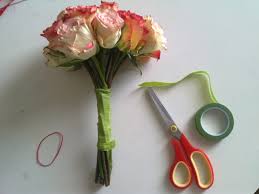 How to make a boutonniere: Wedding Flowers How To Make Your Own Wedding Bouquet With Fake Flowers