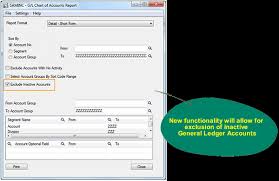 New General Ledger Features For Sage 300 Erp 2012 Ver 6 1