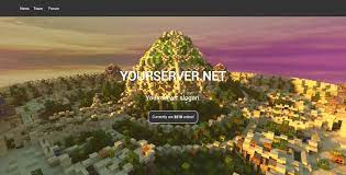 If you love minecraft, odds are you've found a server you enjoy playing on. Website Template Spigotmc High Performance Minecraft