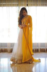 Punjabidil Indian Dresses Indian Attire Yellow Lehenga