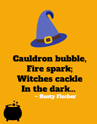 Cauldron Bubble A Halloween Poem Halloween Poems Halloween Quotes Halloween Haunt