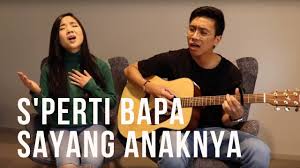 Seperti bapa sayang anaknya (just like a father loves his son). Lirik Lagu Rohani S Perti Bapa Sayang Anaknya