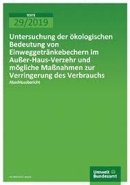 Dict.cc er war schon außer haus, als sie wach wurde; Untersuchung Der Okologischen Bedeutung Von Einweggetrankebechern Im Ausser Haus Verzehr Und Mogliche Massnahmen Zur Verringerung Des Verbrauchs Umweltbundesamt