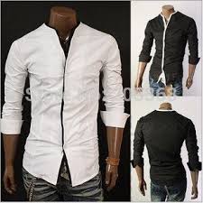 Shirts Without Collar Choosmeinstyle In 2020 Stylish Dress Shirts Casual Shirts Casual Shirts For Men
