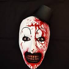 Handmade Samara Morgan Plaster Decorative Mask (the Ring) 34cmx21cm