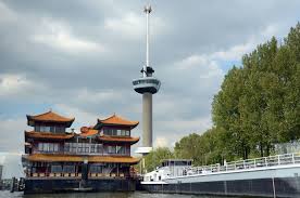 de chinese shop restaurant and hotel next to the euromast rotterdam stad haarlem