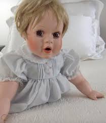 Hamilton Collection Jenna Hand Crafted Beverly Parker 20" Porcelain Baby  Doll