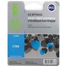 © 2021 comxpert international cc. Inkjet Cartridge Cactus Cs Ept0922 For Epson Stylus C91 Cx4300 T26 T27 Tx106 Blue Buy At Global Rus Trade