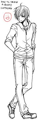 Drawing wrinkles, folds and creases for clothing can be very hard to draw, whether you illustrate draw anime male character tutorial step by step lesson 01: Anime Tutorial Body Clothing Boy By Ember Snow On Deviantart