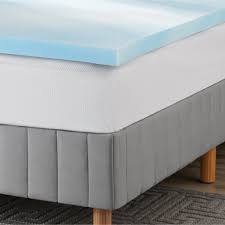 Mainstays 2 Inch Gel Infused Memory Foam Mattress Topper Twin Walmart Com Memory Foam Mattress Topper Memory Foam Mattress Memory Foam Topper