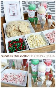 Christmas Cookie Decorating Station Cookie Decorating Station Cookie Decorating Party Christmas Cookies Decorated