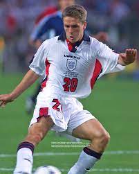 Jamie mcdonald /allsport get premium, high resolution news photos at getty images Tphoto Ø¹Ù„Ù‰ ØªÙˆÙŠØªØ± Michael Owen England Scores England 2nd Goal In World Cup France98 1 8 Final Argentine 2 2 Pk 4 3 England At Stadium Geoffroy Guichrd In Saint Etiennet France 30 6 98 Photo By