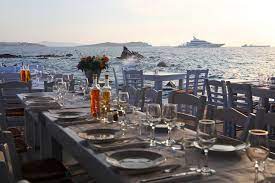a cosmopolitan taverna by the seaside mykonos mykonos restaurant mykonos greece