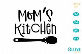 Mom S Kitchen Kitchen Graphic By Ollivestudio Creative Fabrica
