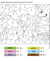 Who says math isn't fun? Pin By Turtle Diary On Subtraction Worksheets Math Coloring Color Worksheets Math Subtraction