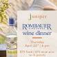 Rombauer Vineyards Wine Dinner at Juniper — Wine Tastings | Wine Dinners | Wine Events in Tulsa, Oklahoma